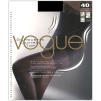 Колготки корректирующие Vogue "Silhouette Control Top 40" Black (черные), размер 40-44 традиционного финского качества Товар сертифицирован инфо 1859r.